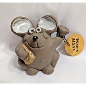 Maxi Mouse 1970's The Clay Menagerie by Pottery Craft Ceramic Figurine